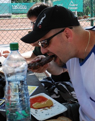 Zewl si po zápase dopřál