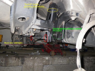 Oholená polnáprava...